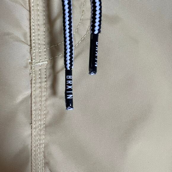 Brixton Men's Swim Trunks 32 Tan Drawstring Surf Beach Shorts - Picture 3 of 6